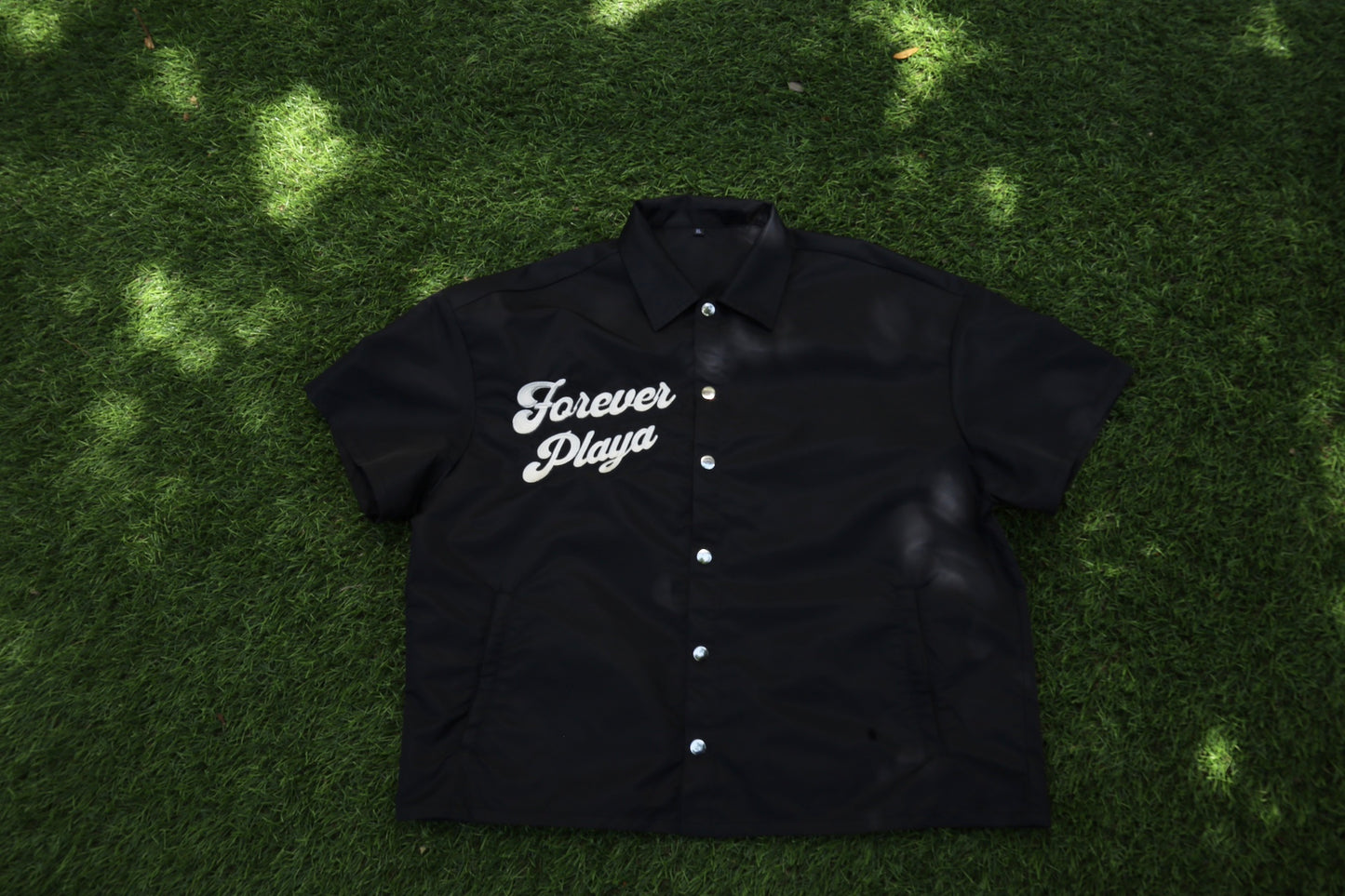 Made Strictly For The Playas Nylon Button Short Set (Copy)
