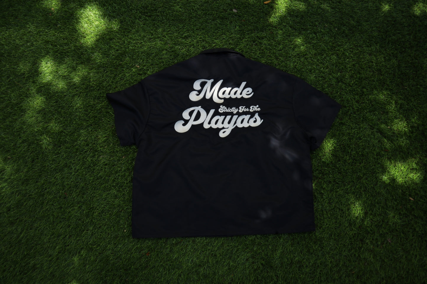 Made Strictly For The Playas Nylon Button Short Set (Copy)