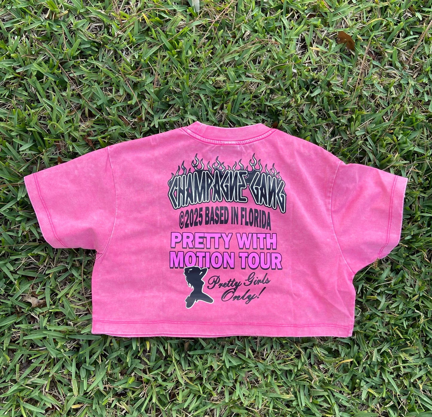 ChampagneGang x Pretty With Motion Tour Shirt