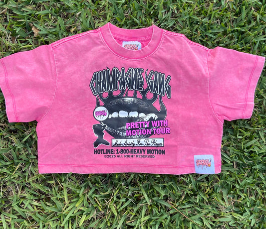 ChampagneGang x Pretty With Motion Tour Shirt